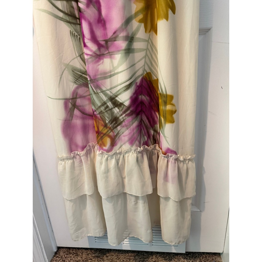 Banana Republic Heritage Maxi Dress Floral Print Sleeveless‎ Size 8 - Picture 5 of 10